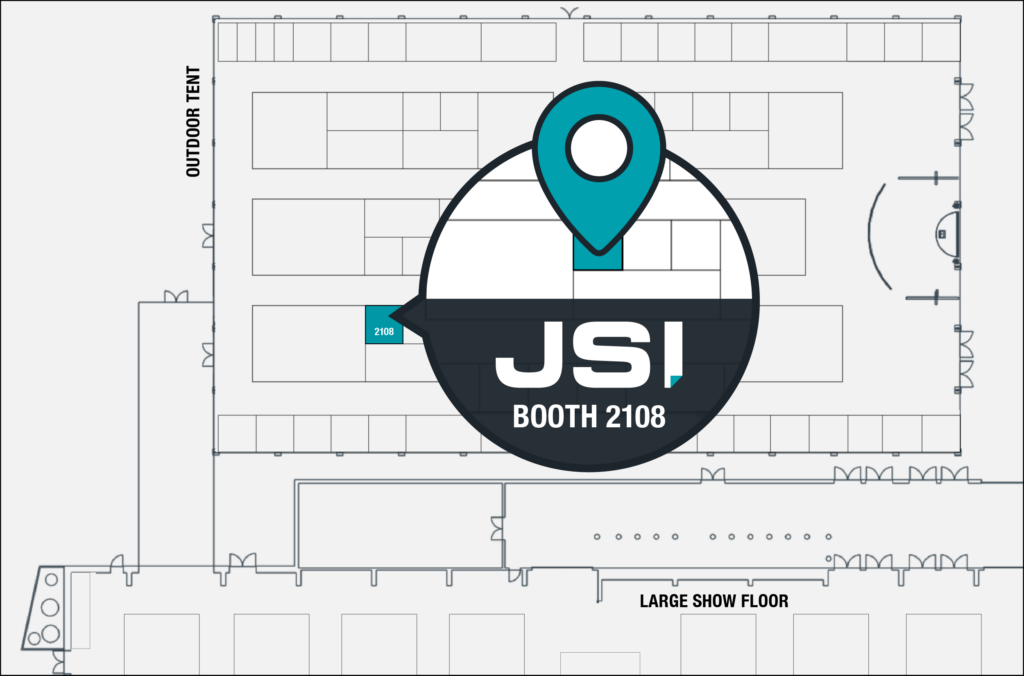 Meet JSI at CANSEC 2026. Show floor map. JSI booth #2108.